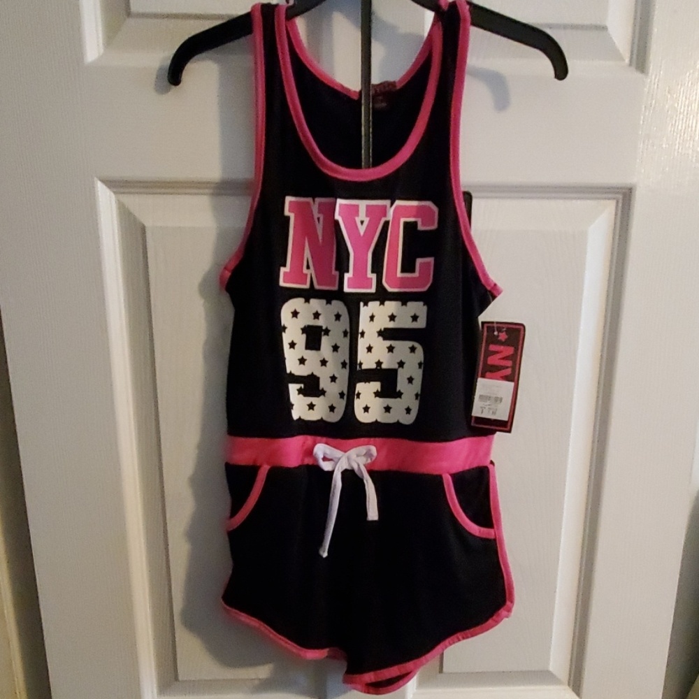 NWT Girls Shorts romper